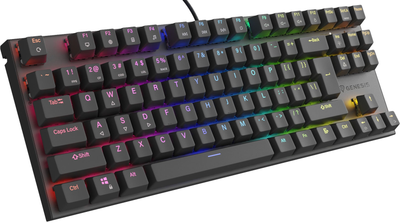 Клавіатура дротова Genesis Thor 303 TKL RGB Outemu Brown Black (5901969444568)