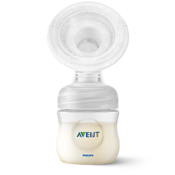 Молоковідсмоктувач механічний Philips Avent Natural Motion 125 мл +3 контейнери SCF430/13 (8710103944010)