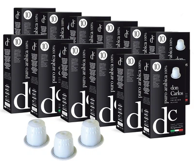 Кава Don Carlos Puro Arabica 100%, 120 капсул Nespresso ( 11136 )