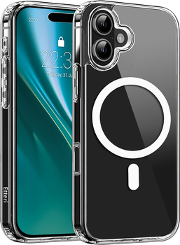 Панель Etteri Hybrid Mag для Apple iPhone 16 Plus Transparent (5907457798649)