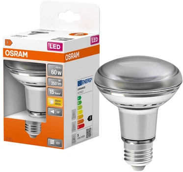 Світлодіодна лампа Ledvance LED R80 60 4,3Вт 2700К 230В GL E27 4058075433304