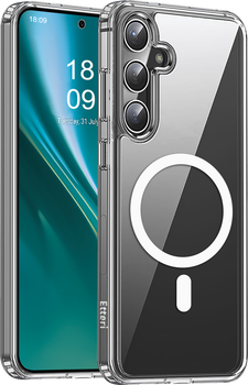 Панель Etteri Hybrid Mag для Samsung Galaxy S25 Transparent (5907504513232)