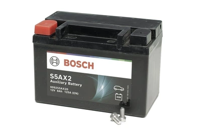 Акумулятор 8ah-12v agm auxiliary s5aX2 150x87X105 лів. en125 BOSCH 0092S5AX20