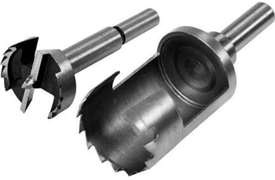 Wiertła do drewna korona i frez YATO Ø 35 mm 110/90 mm korona/frez 2 szt YT-33834 (5906083058097)