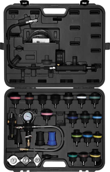 Zestaw Yato do diagnostyki i obsługi układu chłodzenia YT-06721 28 elementów (5906083071119)