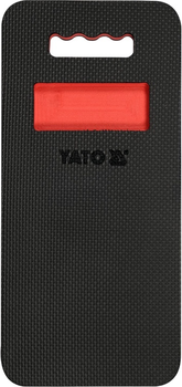 Килимок під коліна для майстерень YATO 450 х 210 х 30 мм з виїмкою для дрібниць (YT-08280)