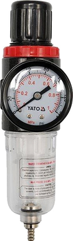 Редуктор YATO з фільтром і манометром 1/4" (YT-2382)