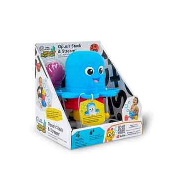 Zabawki do kąpieli Kubeczki do ukladania zestaw Baby Einstein Opuss Stack & Stream 3m+ (74451131453)