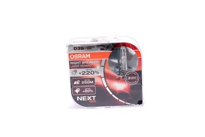 Лампа ксенонова d3s night breaker laser next gen 35вт +220 компл. OSRAM 66340XN2-2HB