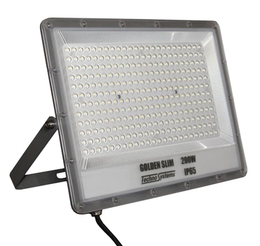 Прожектор LED 200Вт GOLDEN Slim TNSy 220В 22000Лм 6500К IP65