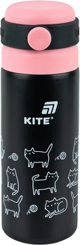 Термос Kite 500 мл черный (K25-1222-1)