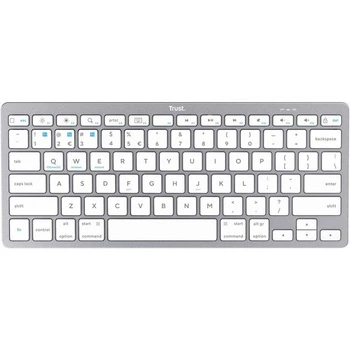 Клавиатура Trust Basics BT EN/UKR White (25486)