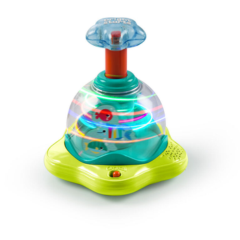 Interaktywna zabawka baczek Bright Starts Press & Glow Spinner 6m+ (74451100428)