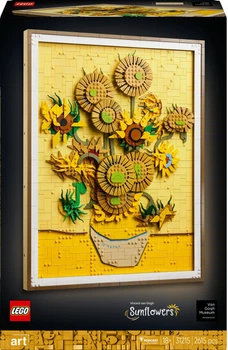 Конструктор LEGO Art Vincent van Gogh Подсолнухи 2615 деталей (31215)