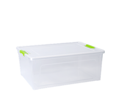 Контейнер прямокутний під аркуш А4 "Smart Box" 11,7 л Алеана прозорий/оливковий SE-aleana- sb7