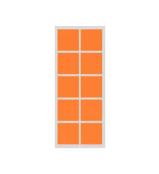 Термопрокладка 15х15мм толщина 1 мм 10 шт Orange (500127)
