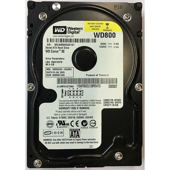 Жесткий диск Western Digital 80Gb 7200rpm 8MB (WD800JD-08JNC0) 3.5" SATAII Б/У