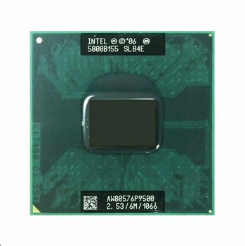 Процессор для ноутбука Intel Core 2 Duo P9500 2.66GHz/6M/1066 FSB/35W (BX80576P9500) SLB4E Socket P, tray