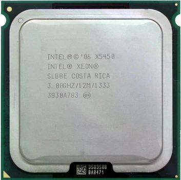 Процессор Intel Xeon X5450 3.00GHz/12M/1333 (SLBBE) Costa Rica s771, tray