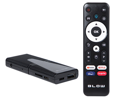 Odtwarzacz multimedialny Blow Android TV BOX BLUETOOTH V4 STICK (77-308#)