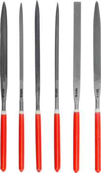 Zestaw pilników iglaków YATO 180 x 85 mm 6 szt. (YT-6162)