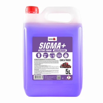 Пена активная для бесконтактной мойки NOWAX SIGMA+ ACTIVE FOAM DOSATRON NX05132 суперконцентрат 5 л STM02077