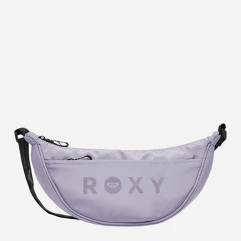 Сумка крос-боді через плече жіноча тканинна велика Roxy M-002-07 Фіолетова (5906751146705)