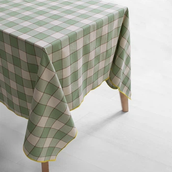 Скатертина Lotus Home 151499 150х220 см Бавовна Зелений