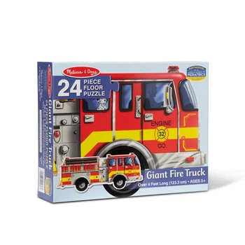 Дитячий мега-пазл "Велика пожежна машина" MelissaandDoug MD10436, 24 елемента
