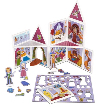 Дитяча магнітний ігровий набір "Середньовічний замок" MelissaandDoug MD30662