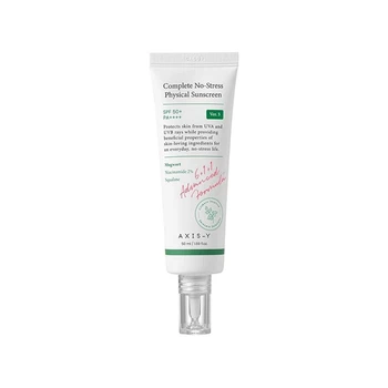 Мінеральний санскрін AXIS-Y Complete No-Stress Physical Sunscreen SPF50+ PA++++ 50 мл