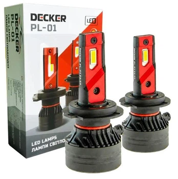 LED лампа H7 Decker PL-01 5000K