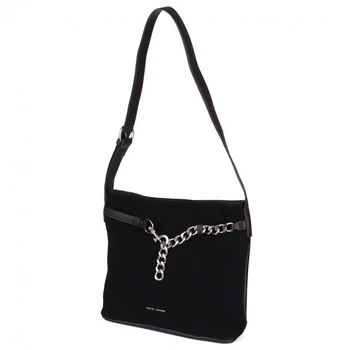 Женская сумка-мешок экокожа David Jones черный CM7731 black