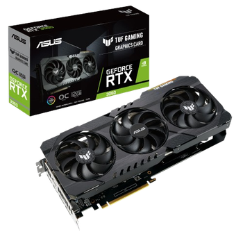 Відеокарта GeForce RTX 3060 12GB Asus TUF Gaming V2 OC (TUF-RTX3060-O12G-V2-GAMING) Б/В