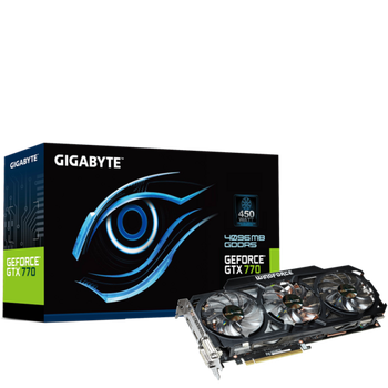 Відеокарта GeForce GTX 770 4GB Gigabyte WinForce (GV-N770WF3-4GD) Б/В