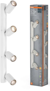 Світильник спотовий OSRAM SPOT OCTAGON 4X3.4W 2700K 920Lm GU10 білий (4099854474200)