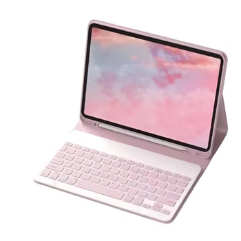 Чохол із Bluetooth - клавіатурою Magnet Flip Cover для iPad 2025 pink