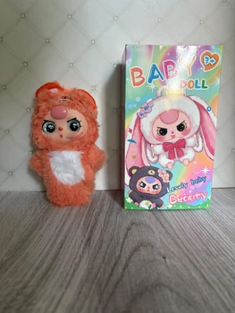 Плюшева іграшка Лялька Красуня - дитина пупсик Labubu Брелок WAKUKU Baby Doll Вакуку Помаранчева