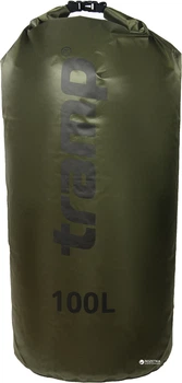 Гермомешок Tramp PVC Diamond Ripstop 100 л Оливковый UTRA-210-olive