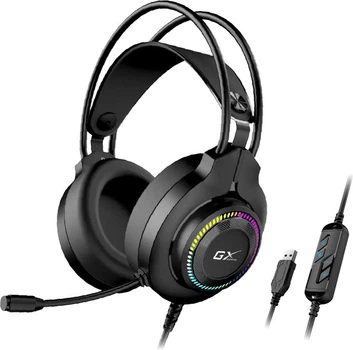 Навушники з мікрофоном GENIUS HS-GX580U Gaming, Black