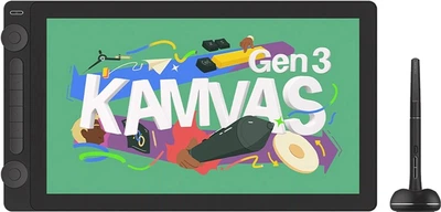 Графічний монітор Huion Kamvas 16 Gen3 + рукавичка (GS1563)