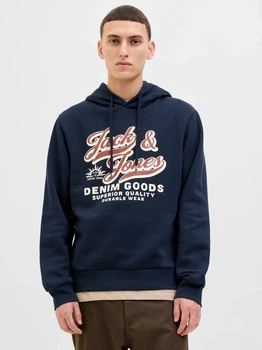 Худи мужское Jack & Jones 12279649-64253 L Sky Captain (5715717661899)