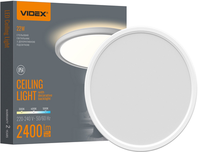 Потолочный светильник VIDEX VL-DL5R-22CW White