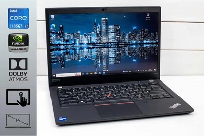 Ноутбук Lenovo ThinkPad P14s Gen 2 i7-1185G7 32RAM 1TbSSD T500 FHD IPS TOUCH 14” Б/У