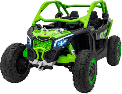 Електромобіль для дітей Buggy Maverick Turbo RR STRONG Зелений (5903864983692)