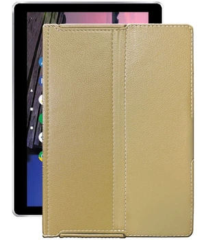 Чохол з екошкіри для планшету Bravis NB108 10.1 4G Бежевий