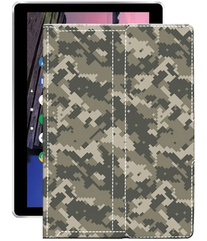 Чохол з екошкіри для планшету Bravis NB108 10.1 4G Хаки-зелений