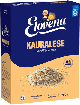 Упаковка Овсяные отруби ELOVENA 700 г х 12 шт