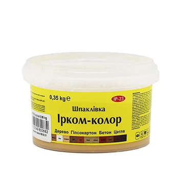 Шпатлевка акриловая "ИРКОМ-КОЛОР"0,35кг орех