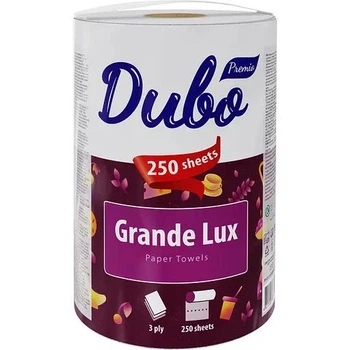 Паперові рушники Диво Grande Lux 3 шари 250 відривів, 1 рулон